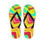 Abstract Paint Men's Flip Flops