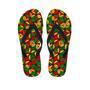 Abstract Reggae Rasta Men's Flip Flops