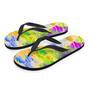 Abstract Tie Dye Men's Flip Flops