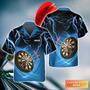 Addict Celtic Pattern Darts Hawaiian Shirt, Darts Hawaiian shirt for men, gift For Dart Team Player