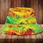 African Color Smoke Bucket Hat For Black Men, Black Women