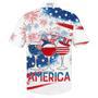 All Over Print Usa Hawaiian Shirt Glass Drinking Cheer Up Independence Day, America Of Jul Hawaiian Shirt