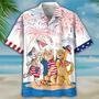 American Shorthair Shirt, Independence Day Is Coming, Cat Aloha Beach Shirt, Cat Patriotic American Hawaii Shirt