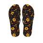 Autumn Sunflower Men's Flip Flops