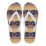 Aztec Tribal Indians Navajo Native American Print Men & Women Flip Flops