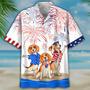 Beagle Hawaiian Shirts Independence Day Is Coming Aloha Beach Shirt For Men And Woman, Hawaii Dog Shirt