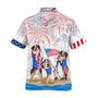 Bernese Mountain Dogs Hawaiian Shirts, Independence Day Is Coming, American Usa Flag Aloha Hawaii Shirt