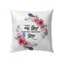 Bible Verse Pillow - Jesus Pillow - Christian, Wreath Pillow - Gift For Christian - I Thank My God Every Time I Remember You Philippians 1:3 Pillow