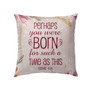 Bible Verse Pillow - Jesus Pillow - Gift For Christian - Perhaps She Was Made For Such A Time As This Esther 4:14 Pillow
