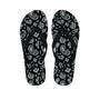 Black Bandana Men's Flip Flops