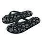 Black Bandana Men's Flip Flops