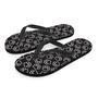 Black Paw Men's Flip Flops