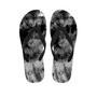 Black Tie Dye Men's Flip Flops