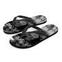 Black Tie Dye Men's Flip Flops