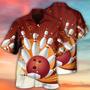 Bowling Hawaiian Shirt, Bowling Painting Hawaiian Shirt, Bowling Strike Aloha Shirt For Men Perfect Gift For Bowling Lovers, Bowlers