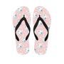 Cartoon Cow Print Men's Flip Flops