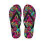 Cat Hippie Psychedelic Men's Flip Flops