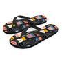 Cat Style Print Men's Flip Flops