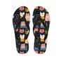 Cat Style Print Men's Flip Flops