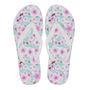 Cherry Blossom Sakura Blue Men & Women Flip Flops