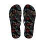 Chinese Dragon Character Print Men's Flip Flops