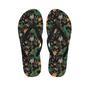 Chinese Green Dragon Print Men's Flip Flops