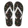 Chinese Rose Dragon Pattern Print Men & Women Flip Flops