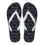 Chinese Wave Dragon Pattern Print Men & Women Flip Flops