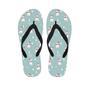 Christmas Cat Print Men's Flip Flops