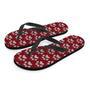 Christmas Ugly Paw Men's Flip Flops