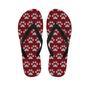 Christmas Ugly Paw Men's Flip Flops