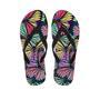 Colorful Butterfly Print Men's Flip Flops