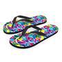 Colorful Hippie Men's Flip Flops