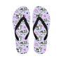 Cow Doodle Print Men's Flip Flops