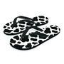 Cow Print Men's Flip Flops