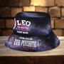 Custom Leo Lady Evil Psychotic Bucket Hat for Women, Girl Summer Hat