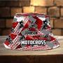 Custom Name Motocross Bucket Hat for Men, Husband Motocross Cool Hats for Him