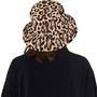 Custom Photo Face Leopard Unisex Bucket Hat for Men, Women, Leopard Lovers