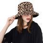 Custom Photo Face Leopard Unisex Bucket Hat for Men, Women, Leopard Lovers