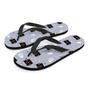 Cute Astronaut Cat Print Men's Flip Flops