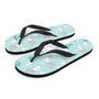 Cute Cat Mermaid Print Men's Flip Flops