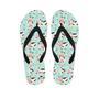 Cute Cow Print Men's Flip Flops