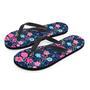 Cute Flower Floral Print Men's Flip Flops