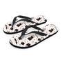 Cute Meow Astronaut Cat Print Men's Flip Flops