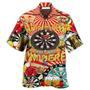 Darts And Beer That's Why I'm Here Hawaiian Shirt, Printed Dart Hawaii Shirt, Dart Gift