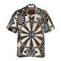 Darts Icon Game Pattern Hawaiian Shirt, Colorful Summer Aloha Shirt , Gift For Friend, Team, Darts Lovers