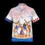 Deer Independence Day Is Coming Hawaiian Shirts For Adults, Deer Hawaii Aloha Beach Shirt For Happy Of July