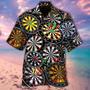 Design Hawaiian Shirt I Don't Need Therapy I Just Need To Play Darts, Dartboard Pattern Hawaiian Shirt