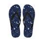 Doodle Galaxy Space Men's Flip Flops