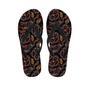 Embroidery Japanese Dragon Print Men's Flip Flops